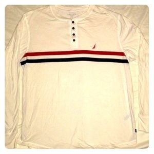 Men's Nautica Long Sleeve Shirt Large